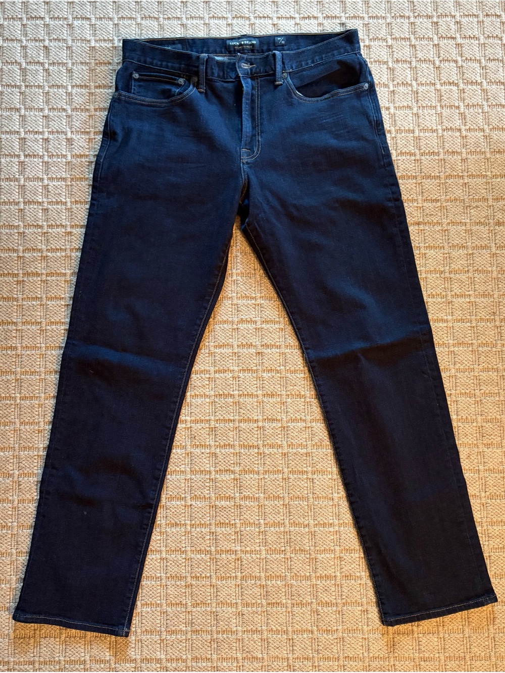 Lucky Brand Men's Slim Straight Dark Blue Jeans